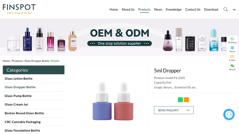 Image of China Customized 5ml Dropper Suppliers, Manufacturers