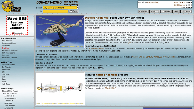 | DIECAST AIRPLANES | Diecast model airplanes from Calibre Wings, Century Wings, JC Wings, War Master and other die cast airplane ranges.