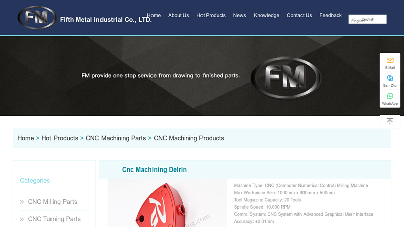 Image of China Cnc Machining Delrin Factory, Manufacturers and Suppliers