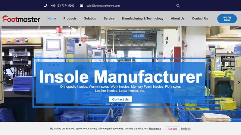 Image of Wholesale Shoe Insert & Insole Manufacturer | FootMaster