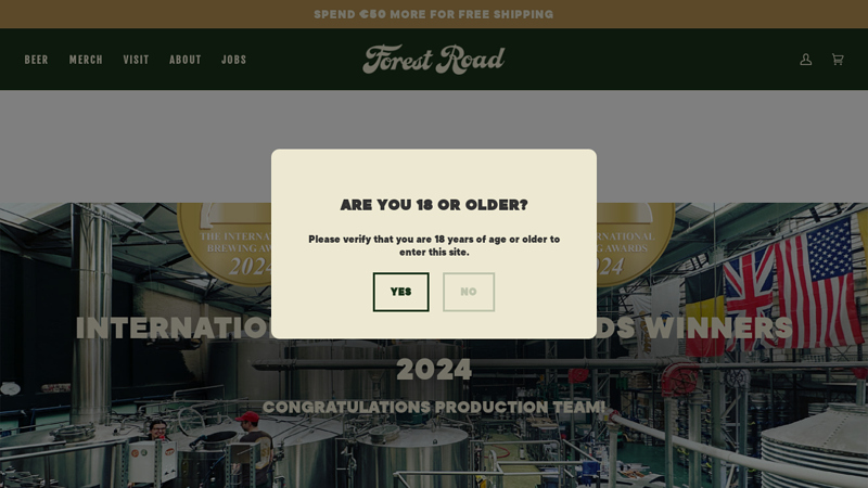 Forest Road Brewing Company Ltd. C Forest Road Brewery