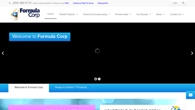 Formula Corp | Personal Care Retail Manufacturing
