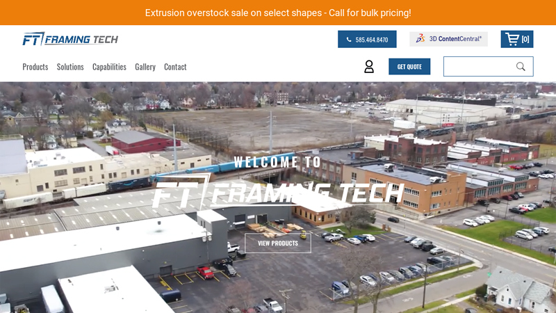 Framing Technology | Structural Aluminum Framing | Rochester NY