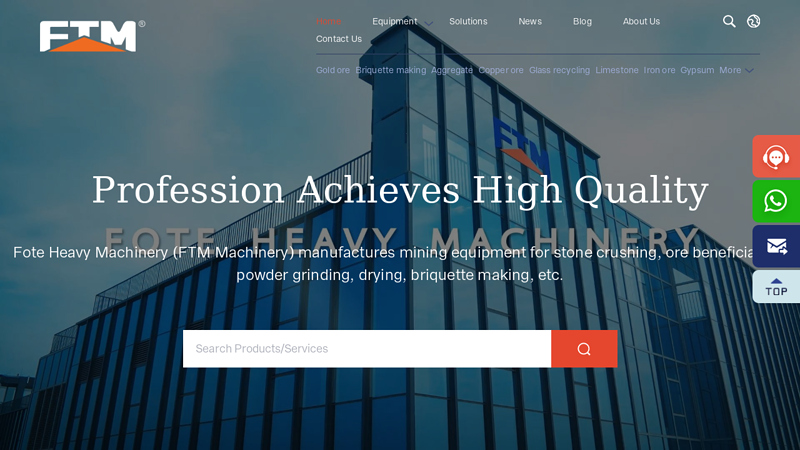 Image of Fote Machinery | Professional Mining Machinery Manufacturer for 40 Years