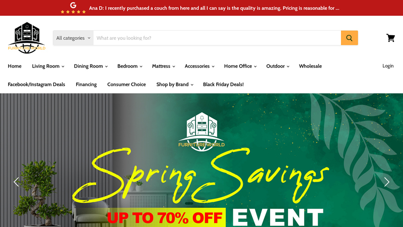 Furniture World - North Carolina - Shop Lowest Prices