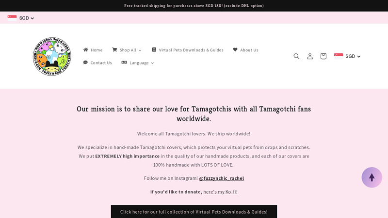 Your One-Stop-Shop for all Tamagotchi Merchandise & Accessories! C Fuzzy N Chic