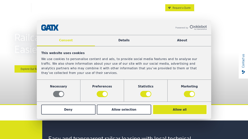 Homepage - gatx.eu - EN