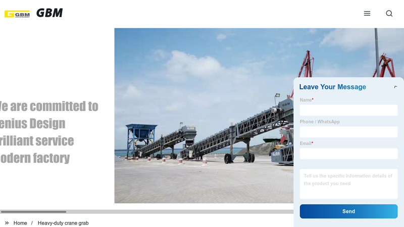 Image of China Heavy-Duty Crane Grab Manufacturer, Supplier, and Factory