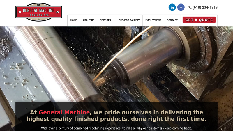 Custom Metal Fabrication & Precision Machining | General Machine