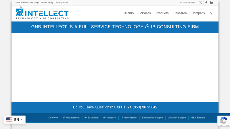 Full Service Intellectual Property Consulting Firm | GHB Intellect