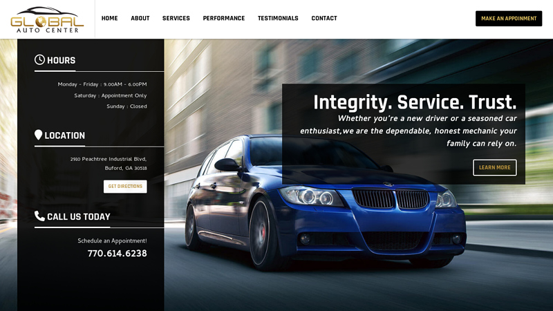 Global Auto Center | Family Owned Luxury Auto Service Center