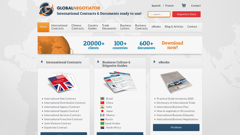 INTERNATIONAL CONTRACTS & DOCUMENTS FOR BUSINESS AND TRADE