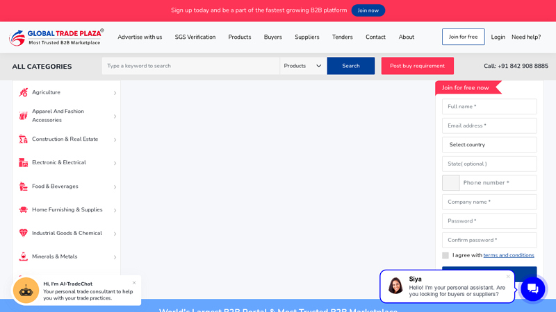 Global B2B Marketplace, B2B Websites India, Import Export Portal & Wholesale b2b Marketplace