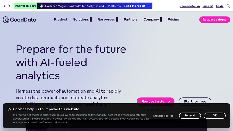 GoodData | AI-fueled analytics