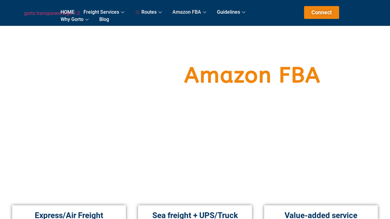 Image of Shipping to amazon FBA | China Freight Forwarding Services