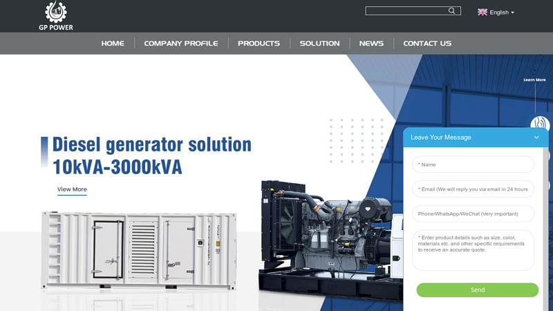 Image of China Soundproof Generator Factory and Manufacturers