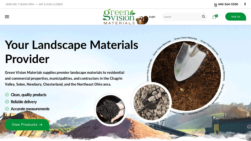 Green Vision Materials | Order your mulch online today!
