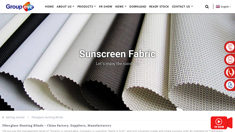 Image of China Fiberglass Hunting Blinds Manufacturers and Factory, Suppliers ...