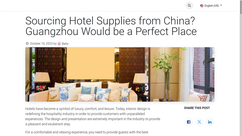 Image of FF&E Procurement | Guangzhou Sourcing