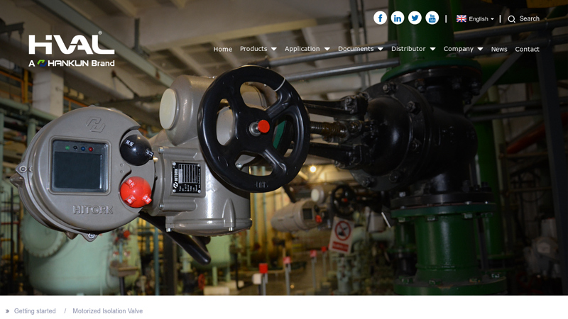 Image of China Motorized Isolation Valve Manufacturers and Suppliers, Factory ...