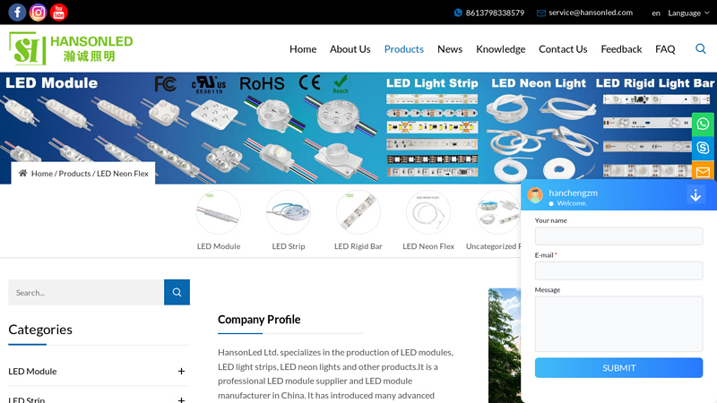 Image of China LED Neon Flex Manufacturers Suppliers Factory