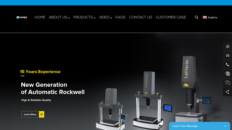 Image of China Hardness Tester Manufacturer and Product, Factory | Shancai