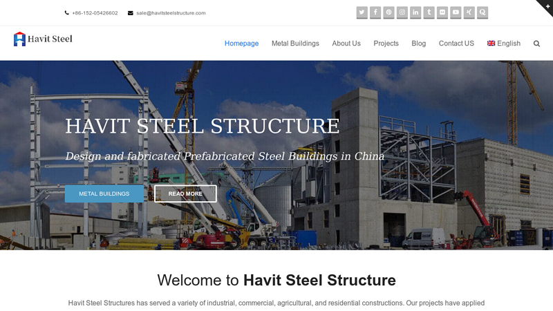 Havit Steel Structure, Durable Metal Building in China