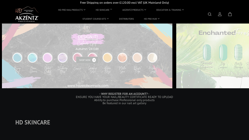 Akzentz Gel|Professional Acrylic Nail Systems Supplier UK|Gel Polish