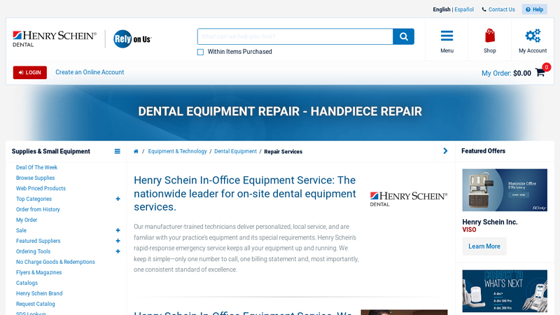 Image of Dental Equipment Repair