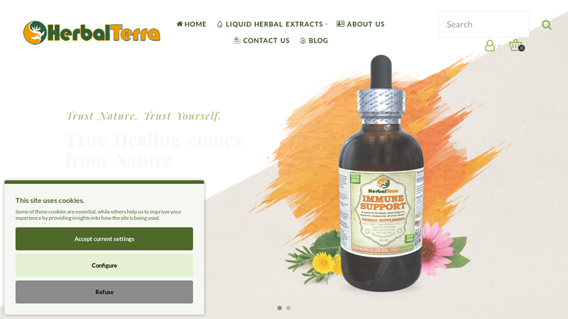 HerbalTerra - liquid herbal extracts