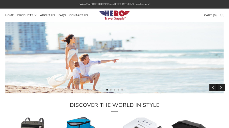 HERO Travel Supply C Discover the World in Style