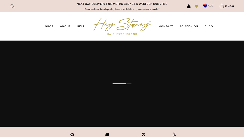 Hey Stacey Hair Extensions | Buy Online | 100% Remy Human Hair