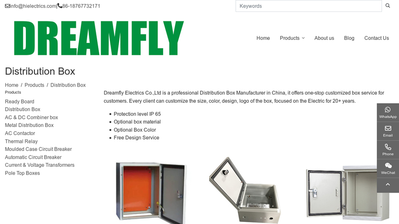 Image of China Distribution Box Manufacturers, Suppliers, Price, Wholesale ...