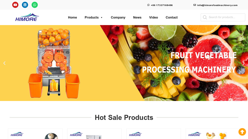 Image of Professional Food Machinery Manufacturers Supplier