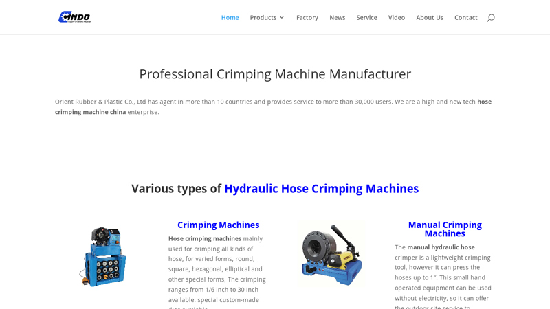 Image of Hose Crimping Machine Manufacturers