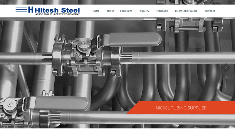 Nickel alloy piping products for High Temperature service
