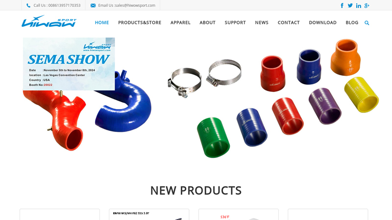 Hangzhou Hiwowsport - Silicone Hose, Exhaust Heat Shield, Exhaust System, Cooling System, Interior System , Exterior System