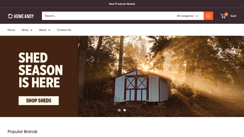 Home Andy - The destination for Home Storage and outdoor items.