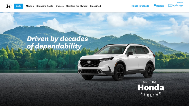 Honda Canada: Sedans, Hatchbacks, SUV