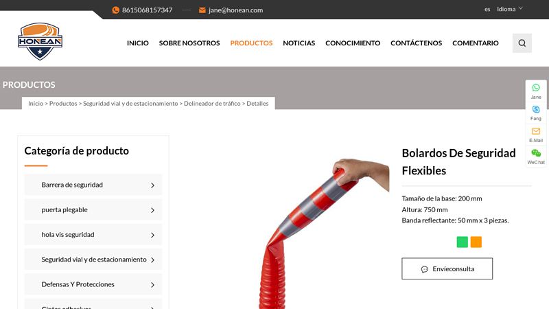 Image of Bolardos de seguridad flexibles