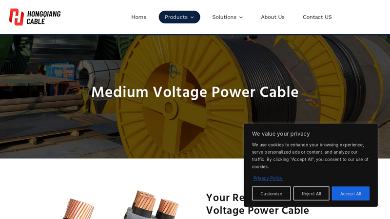 Image of China Medium Voltage Power Cable Supplier