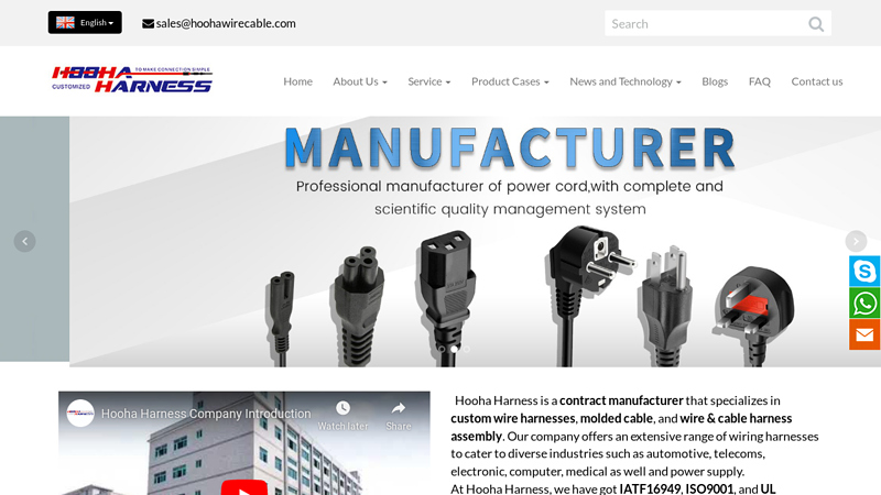 Image of Custom Wire Harness Manufacturer | Hooha Harness