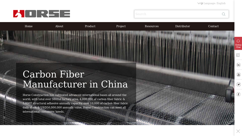 Image of Carbon Fiber Manufacturer in China