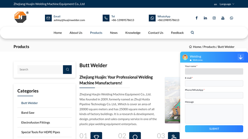 Image of China Butt Welder Manufacturers Suppliers Factory