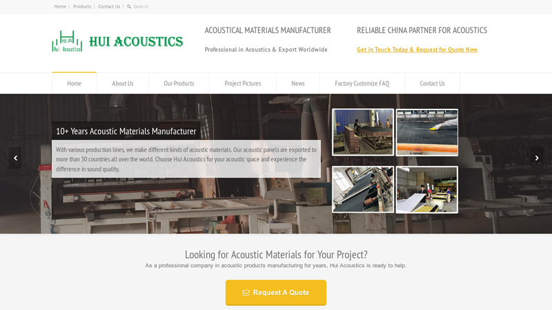 Image of HUI ACOUSTICS