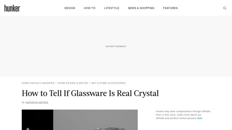 Image of How to Tell If Glassware Is Real Crystal | Hunker