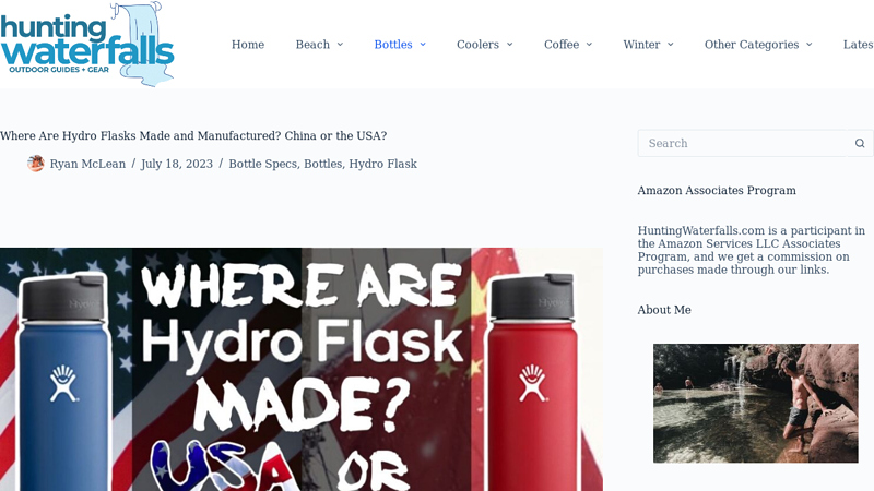 Image of Where Are Hydro Flasks Made and Manufactured? China or the USA?