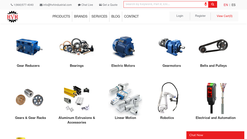 HVH Industrial Solutions | Industrial Distributor | PT & MC