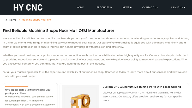Image of Aircraft CNC Machining Supplier and Manufacturer in China