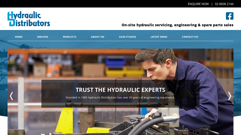Hydraulic Fluid Power, Pump, Cylinder, Fittings & Components